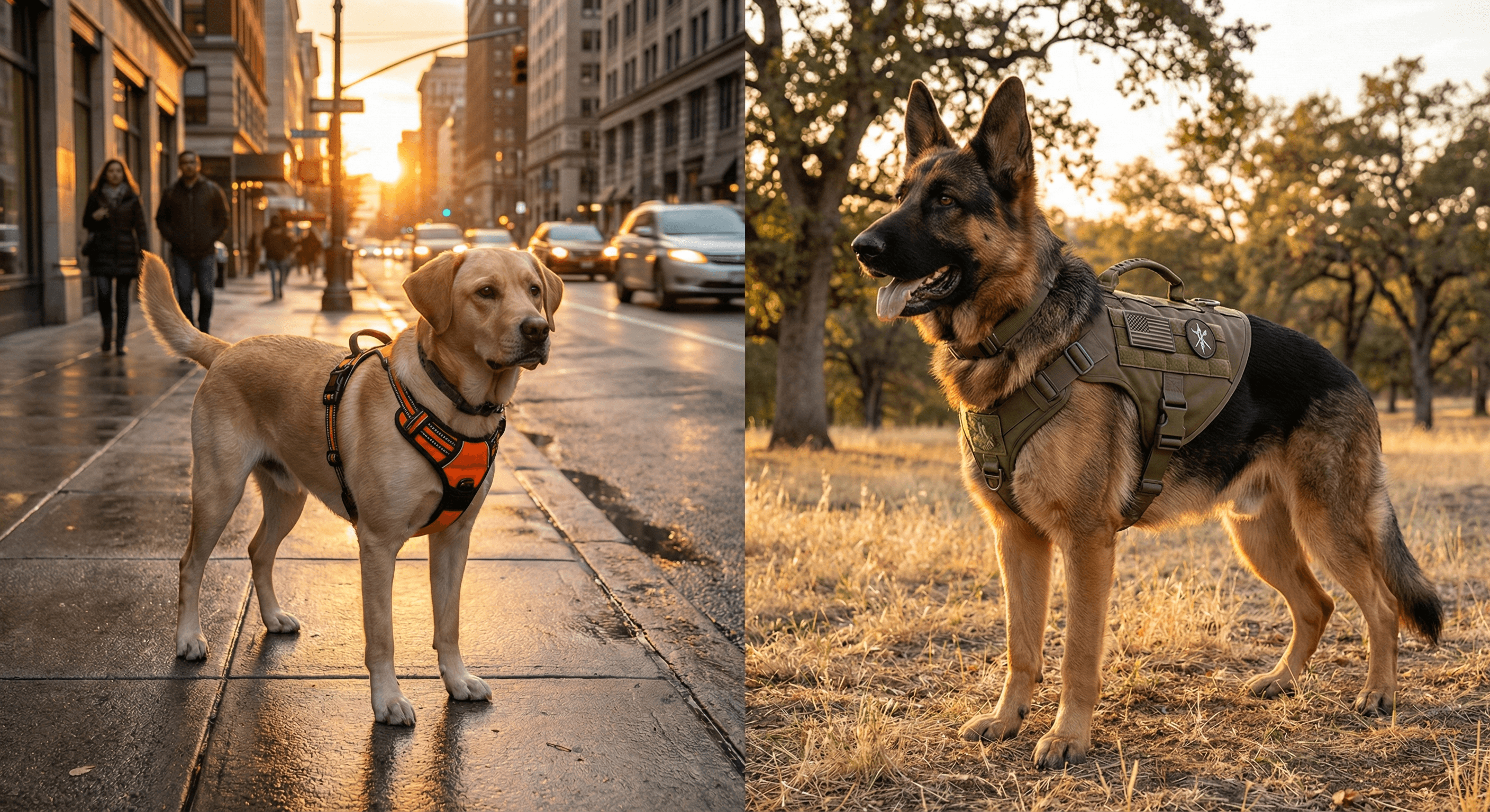 No Pull vs Tactical Harness – Which Dog Harness Is Better? | wagNbush