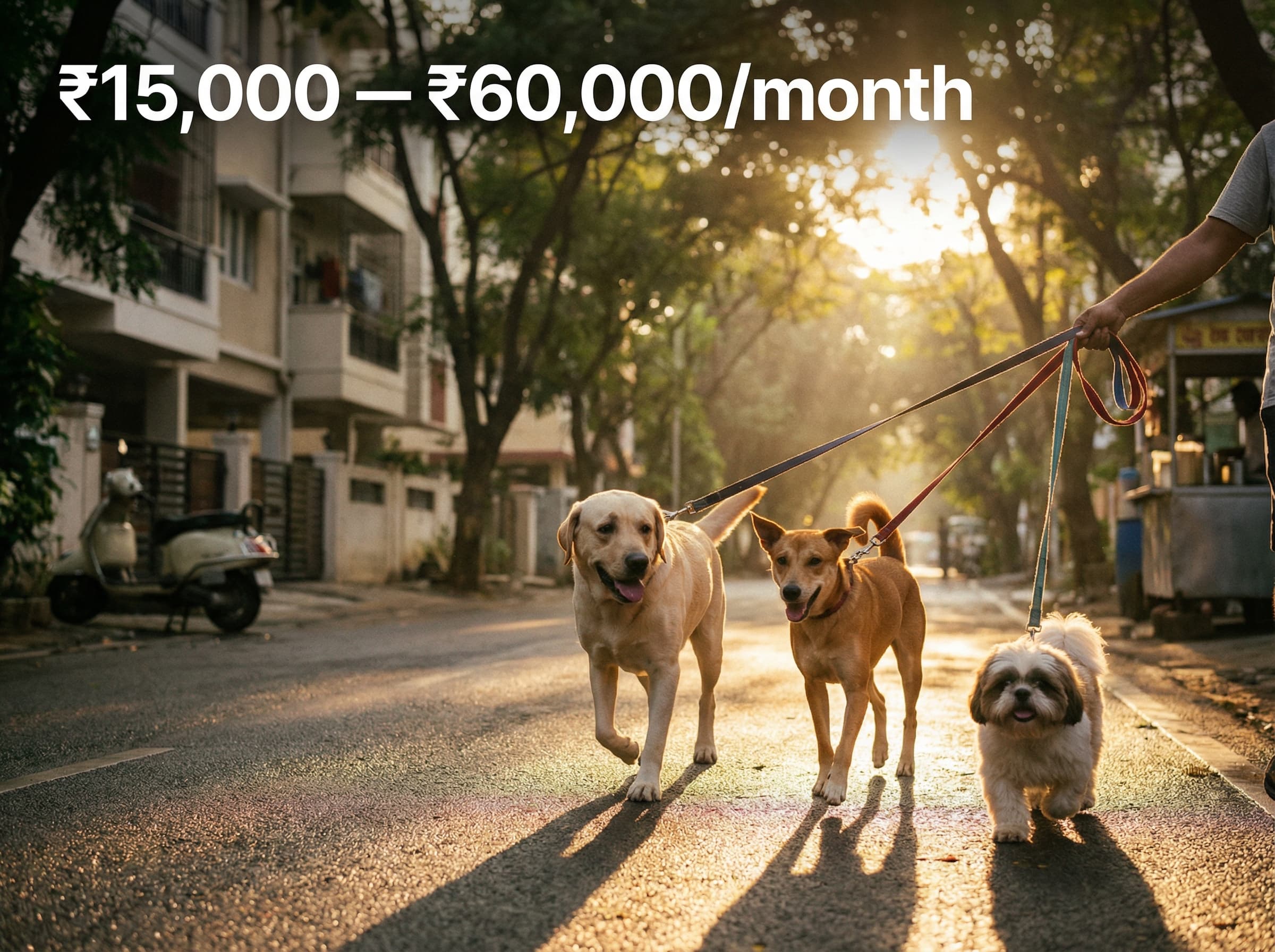 How Much Can a Dog Walker Earn in Bengaluru? (Real Numbers, Honest Answers)