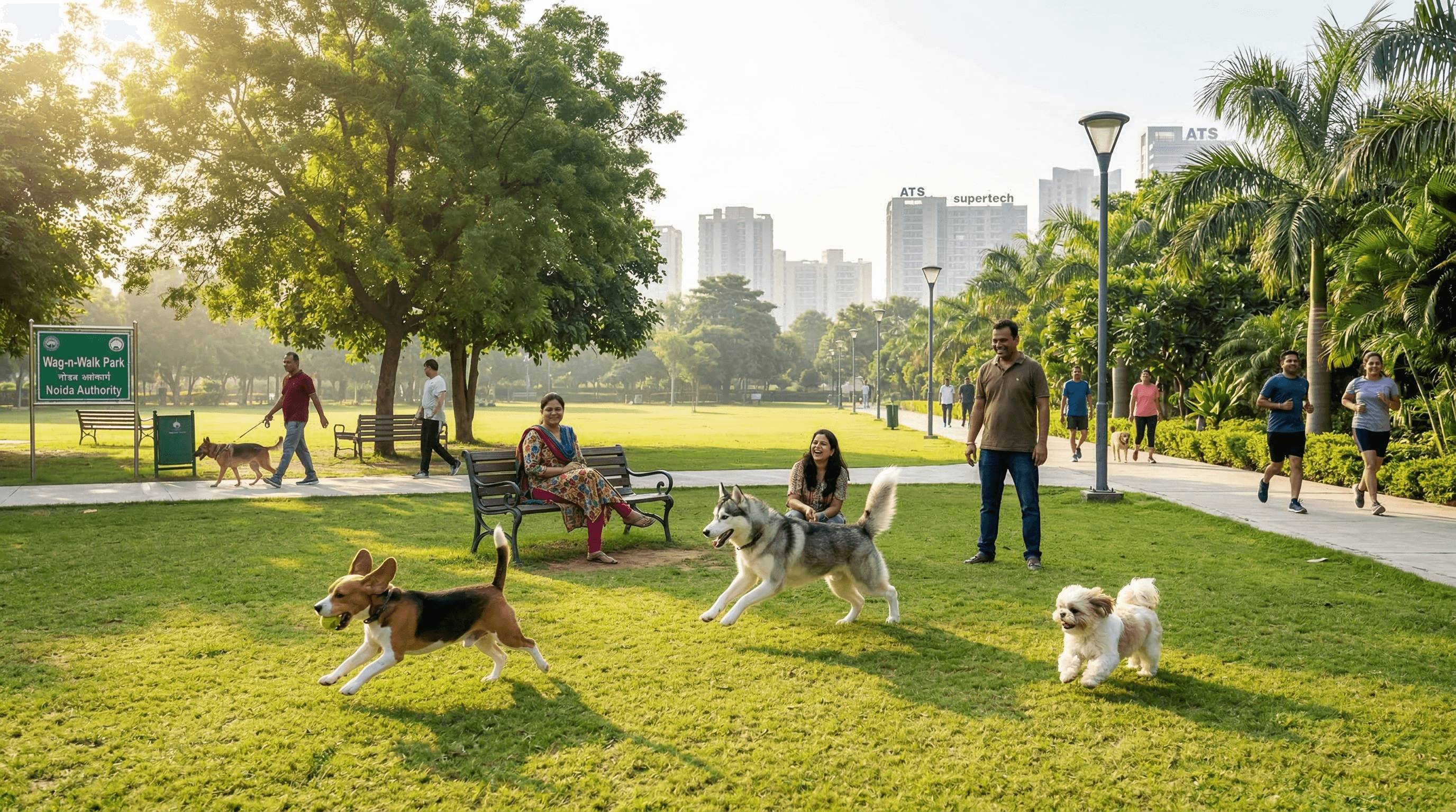 10 Best Dog-Friendly Parks in Noida 2026 | wagNbush