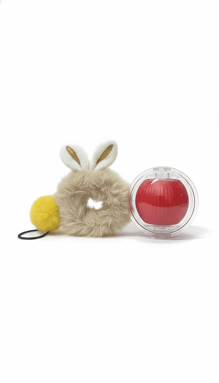 USB Rechargeable Fur Cat Toy Ball – Self-Moving Interactive Play Ball