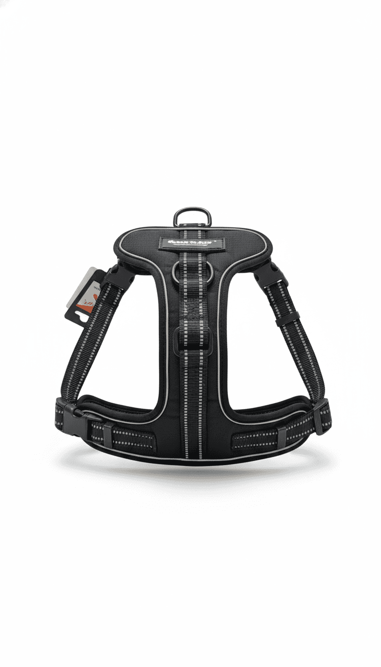 Adjustable Padded Dog Belt Harness – Lightweight Everyday Control