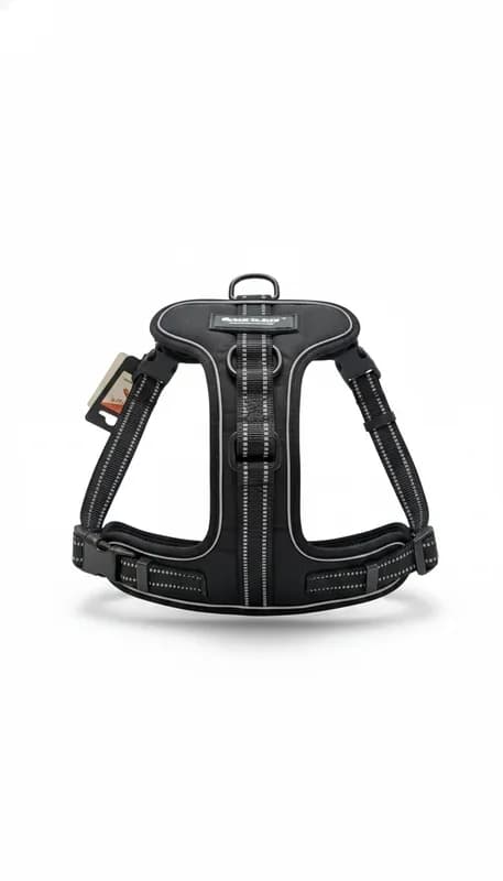 Adjustable Padded Dog Belt Harness – Lightweight Everyday Control