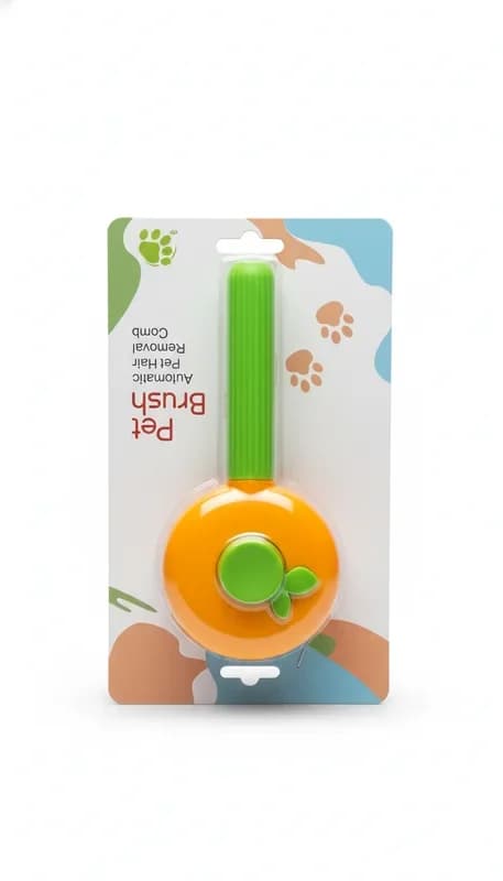 Self-Cleaning Grooming Slicker Brush