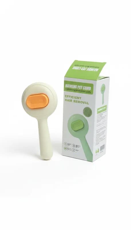 Self-Cleaning Grooming Brush
